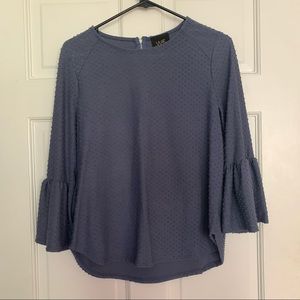 Textures polka dot blouse